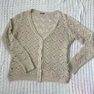 Y2k crochet cardigan